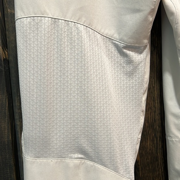 GymShark Hybrid Woven Pants S Grey Activewear Stretch Zipper Pockets Workout - Picture 12 of 16